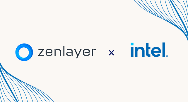 zenlayer and intel logo 